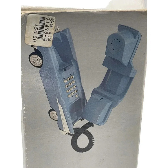 Vintage TeleMania Pink  57 Chevy Telephone in Original Box RARE - Picture 11 of 16